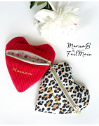 Pochette cœur