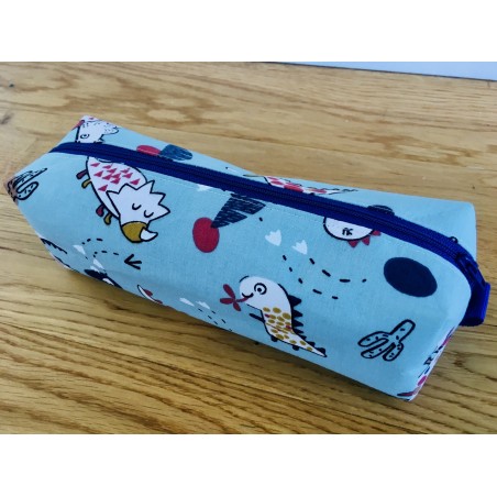 Trousse écolier Dinosaure - Les petits écoliers fait main à Oullins (Lyon)