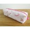 Trousse écolier Licornes Rose