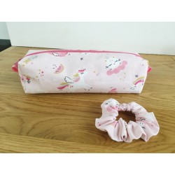 Duo Trousse écolier et Chouchou Licornes