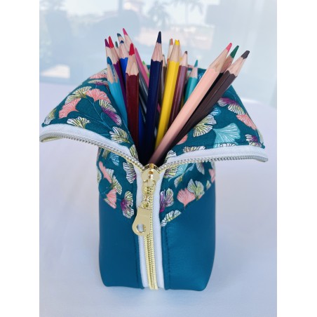 Trousse pot à crayons Ginko