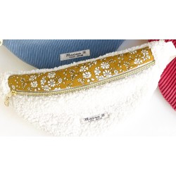 Banane enfant sherpa Liberty moutarde