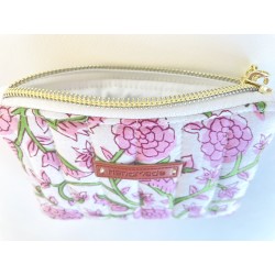 Porte-monnaie printemps indien rose