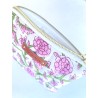 Porte-monnaie printemps indien rose