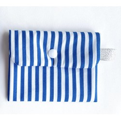 Pochette à savon marine