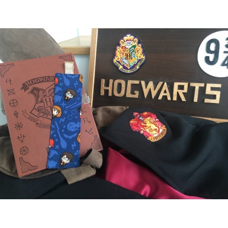 Marque page Harry Potter Personnages fond bleu - Harry Potter fait main à Oullins (Lyon)